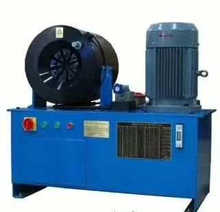 강력한 스마트 유압 호스 프레스 기계, 17 다이, 380V 7.5kw, 3 상 76mm, 5 년 보증