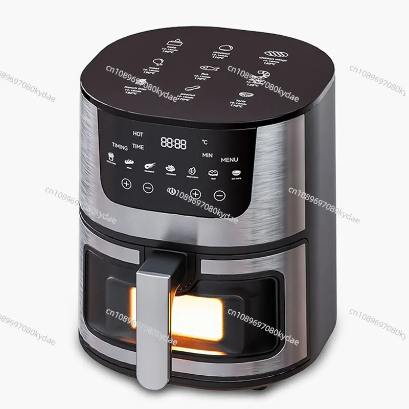 1250W Oil Free Air Fryer Oven LED Touch Panel Multi Function Cooker Roast Bake Broil Air Fry Combo Home Kitchen Appliance