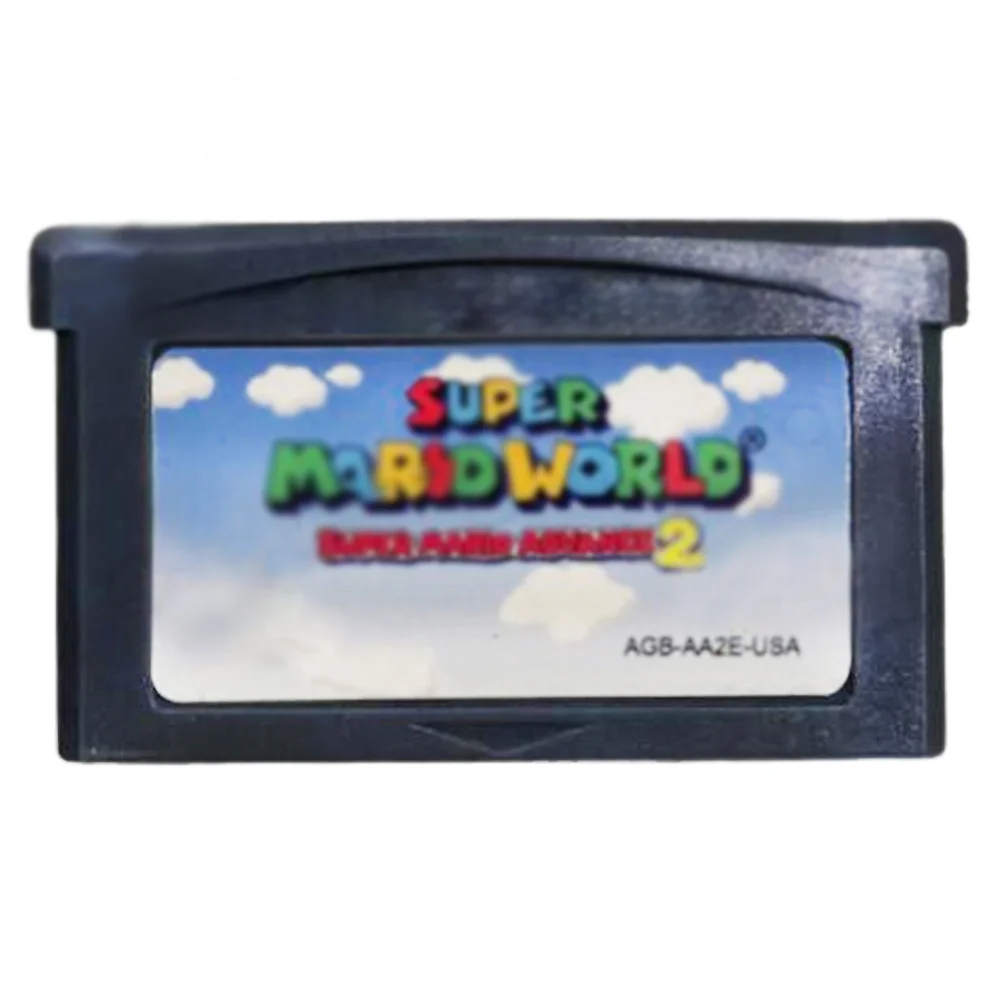 GBA Game Cartridge 32 Bit Video Game Console Card Mario Series Super Mario Advance Super Mario Bros Mario Kart For GBA/SP/DS