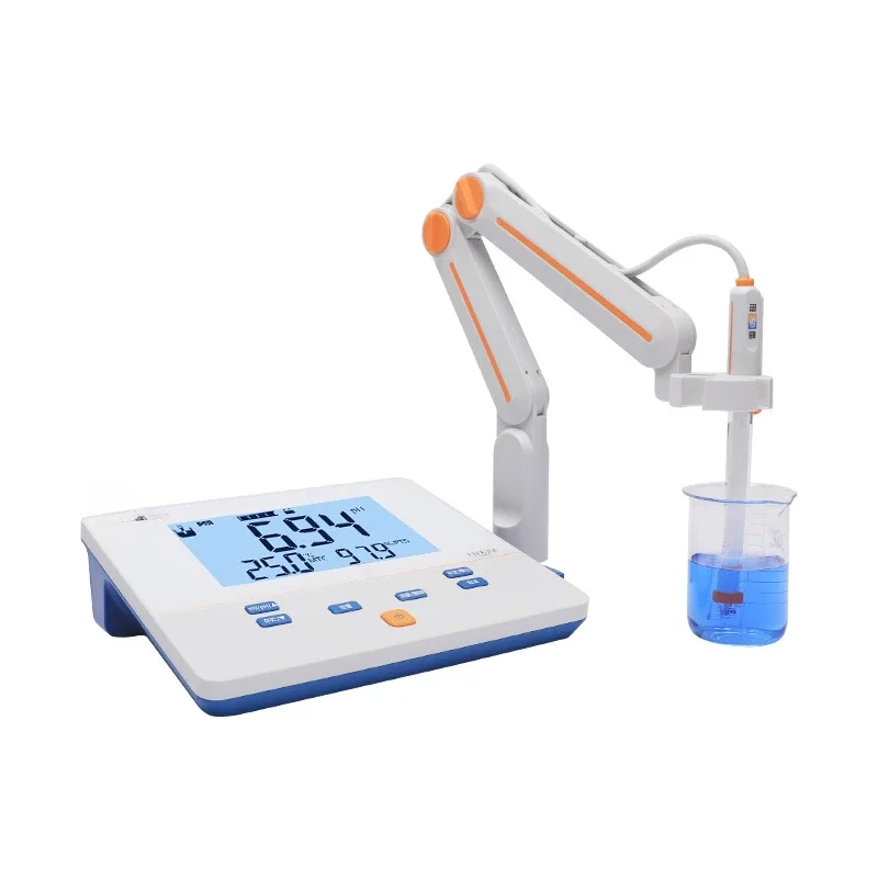 PHS-3C pH meter, 0.01 level digital display of desktop acidity meter in Shanghai Lei Ci Laboratory