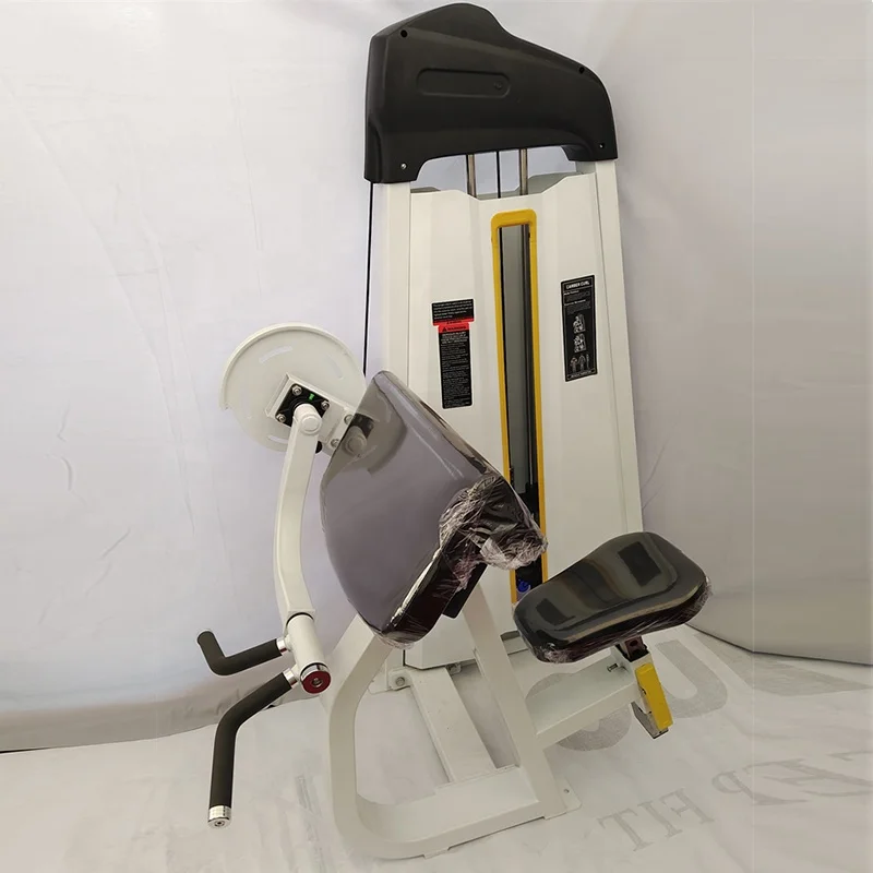 

Custom Logo Commercial Fitness 45 Degree Biceps Trainer Pin Load Selection Seated Camber Curl Machine