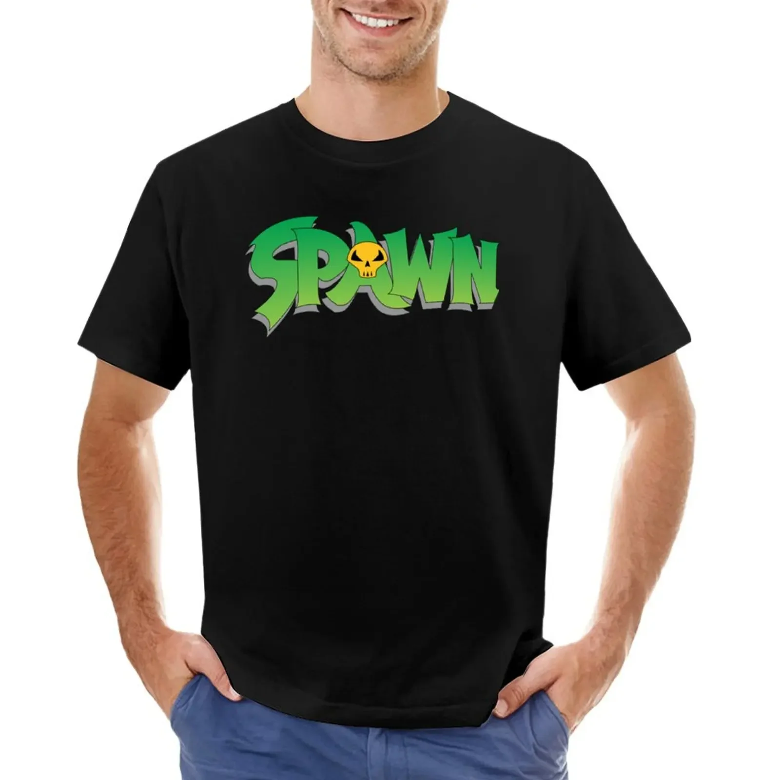 

Spawn T-shirt new edition vintage clothes mens t shirts casual stylish