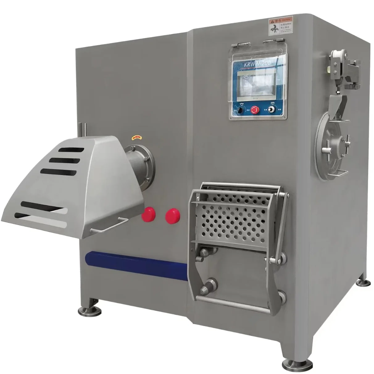 全自動肉注入機 ステンレス製ソーセージ燻製機 ミンチ肉製造機 真空ソーセージフィラー生産ライン