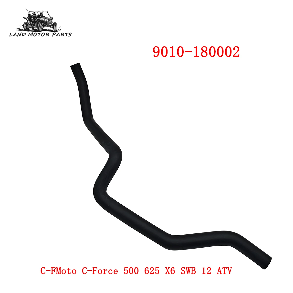 

Original Radiator Water Outlet Hose for C-Fmoto 500 X5 CF188 600 X6 625 CF196 X-Lander ATV Goes 520 525 625i 9010-180002