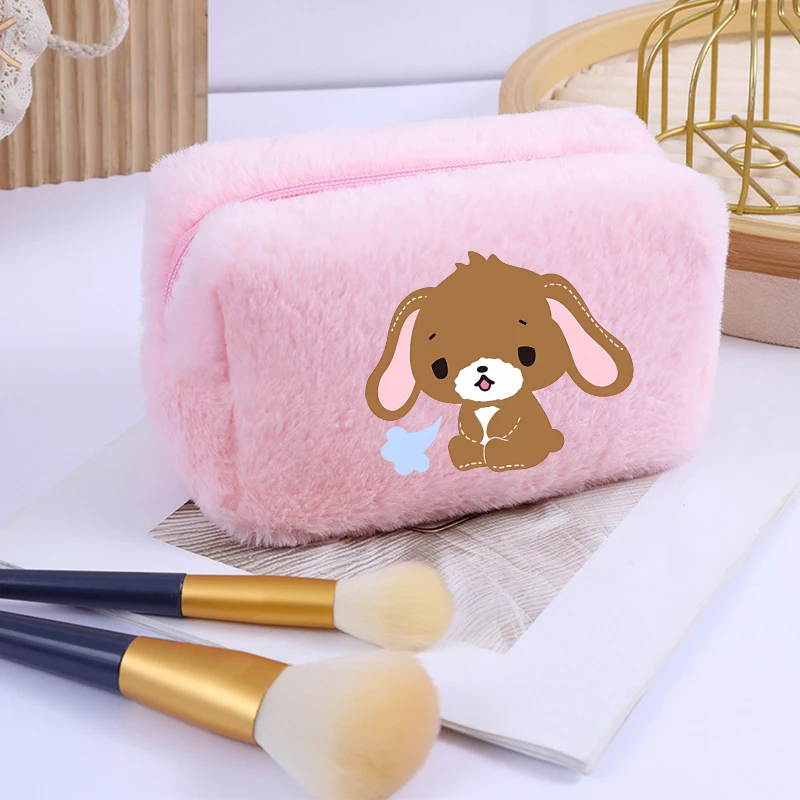 

Косметичка Sugarbunnies для девочек и женщин, новая, SHIROUSA KUROUSA, дорожная сумка-органайзер для макияжа, розовый пенал, подарок