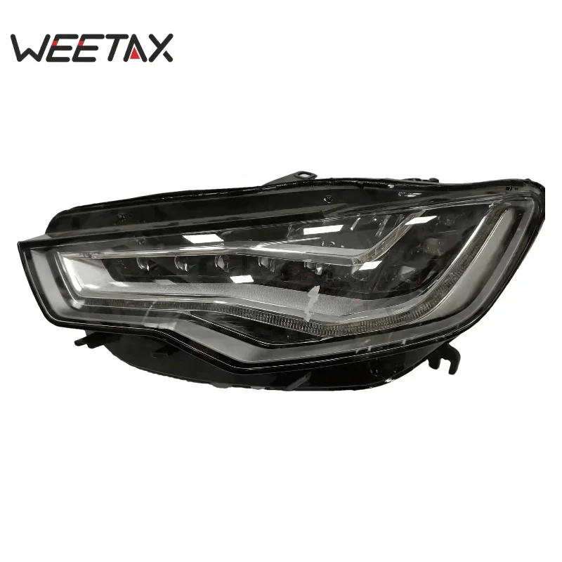 Full LED Headlight Front HeadLamp Semi Assembly Auto Lighting System for A6 C7 S6 2012-2015 4GD941773C 4GD941774C