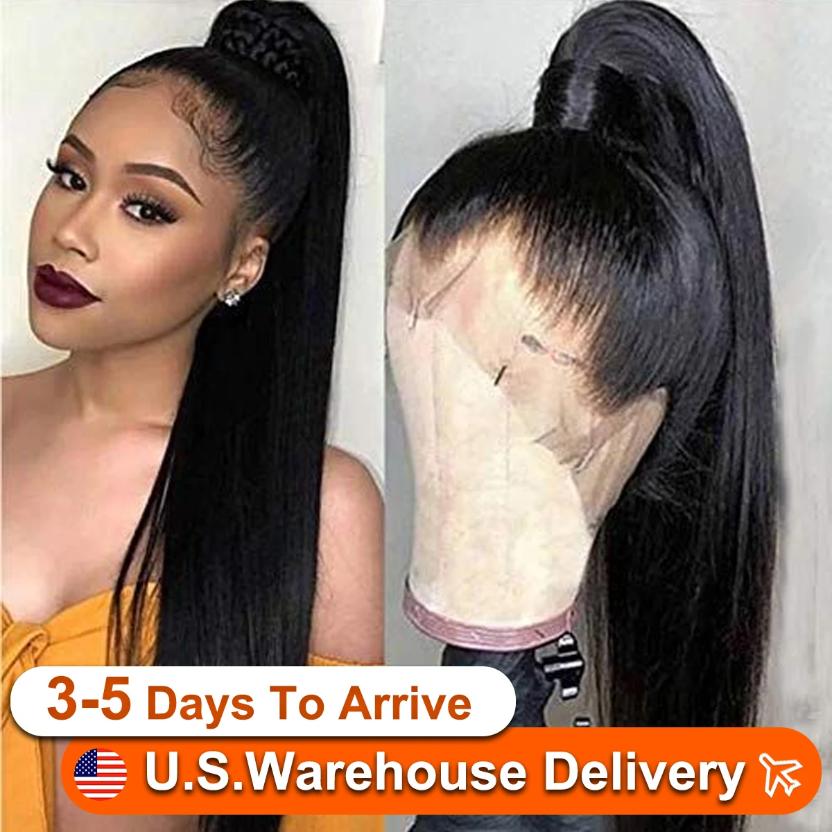 360 HD Lace Frontal 200% Wig 30 32 Inch 13x6 13x4 Lace Front Wigs Human Hair Brazilian Bone Straight Human Hair Wigs For Women