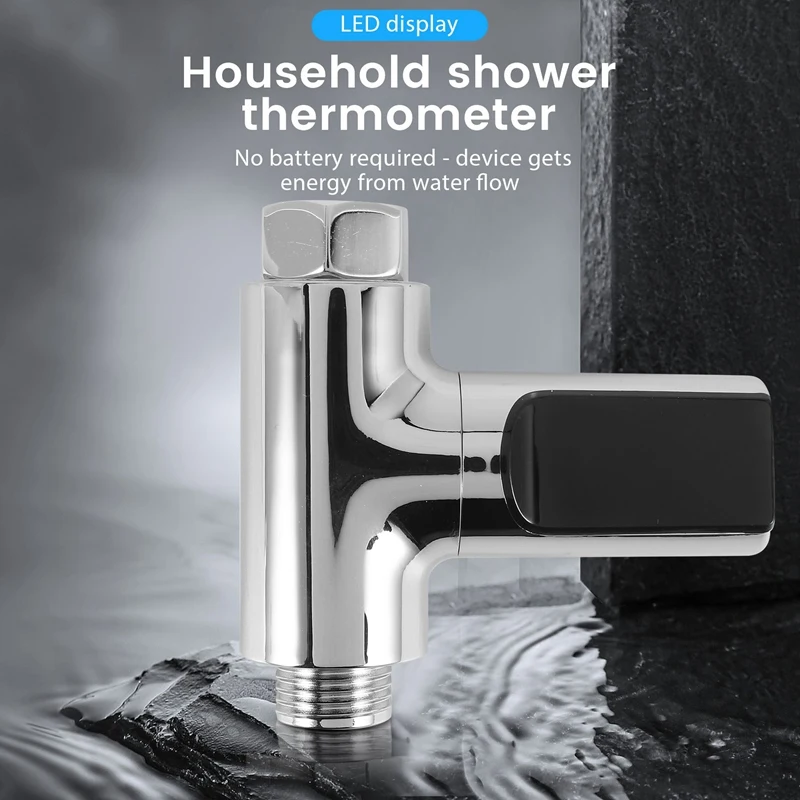 LED Display Home Water Shower Thermometer Temperature Meter Monitor Kitchen Bathroom Smart Home Baby Care
