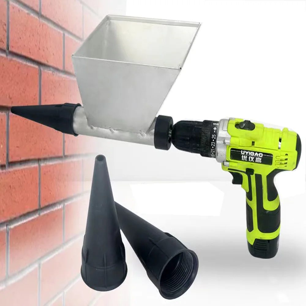 

Electric DIY Exterior wall cement caulk gun tile cultural brick joint gun red brick plug joint cement grouting caulk artifact