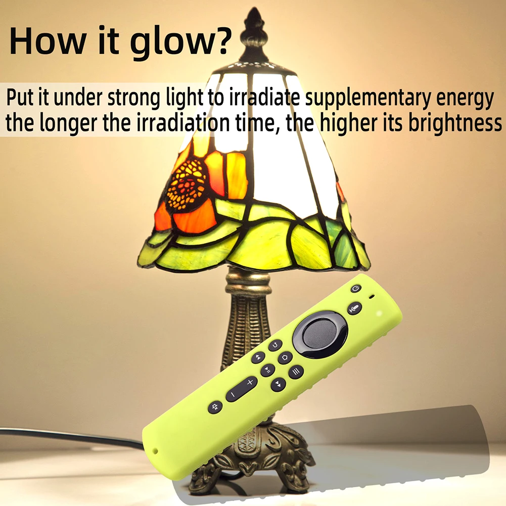 

Силиконовые защитные чехлы с ремешком, универсальный защитный чехол для пульта дистанционного управления, противоскользящий, для Fire TV Stick 4K 2018