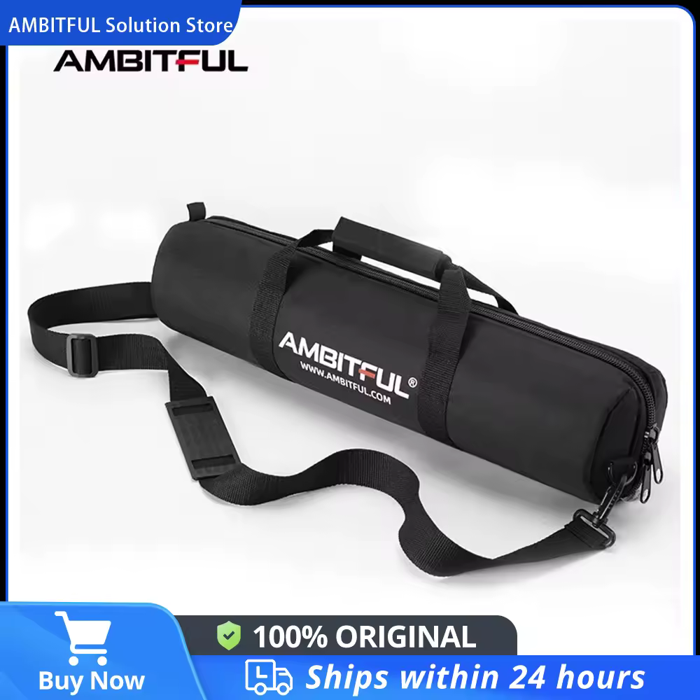 AMBITFUL 50cm - 125cm Padded Camera Monopod Tripod Carrying Bag Case Light Stand Carry Bag Umbrella Softbox Carrying Bag
