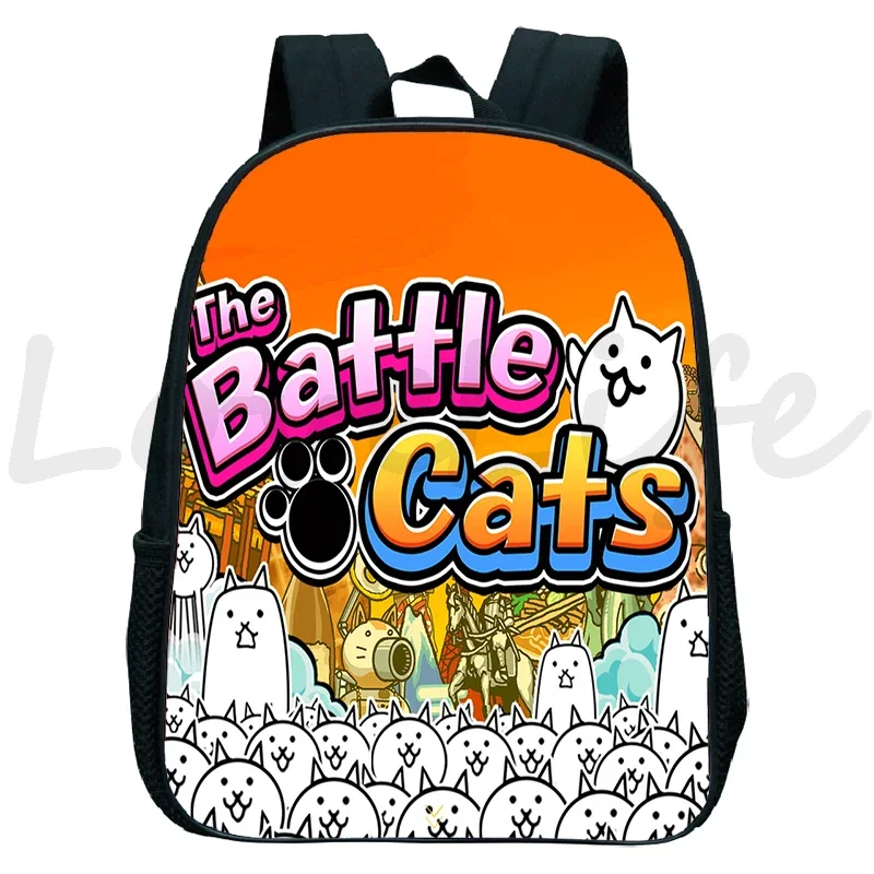 The Battle Cats Backpack Children Kindergarten Bags Kids Cartoon Anime School Bag Boys Girls Back To School Backpacks Mochila