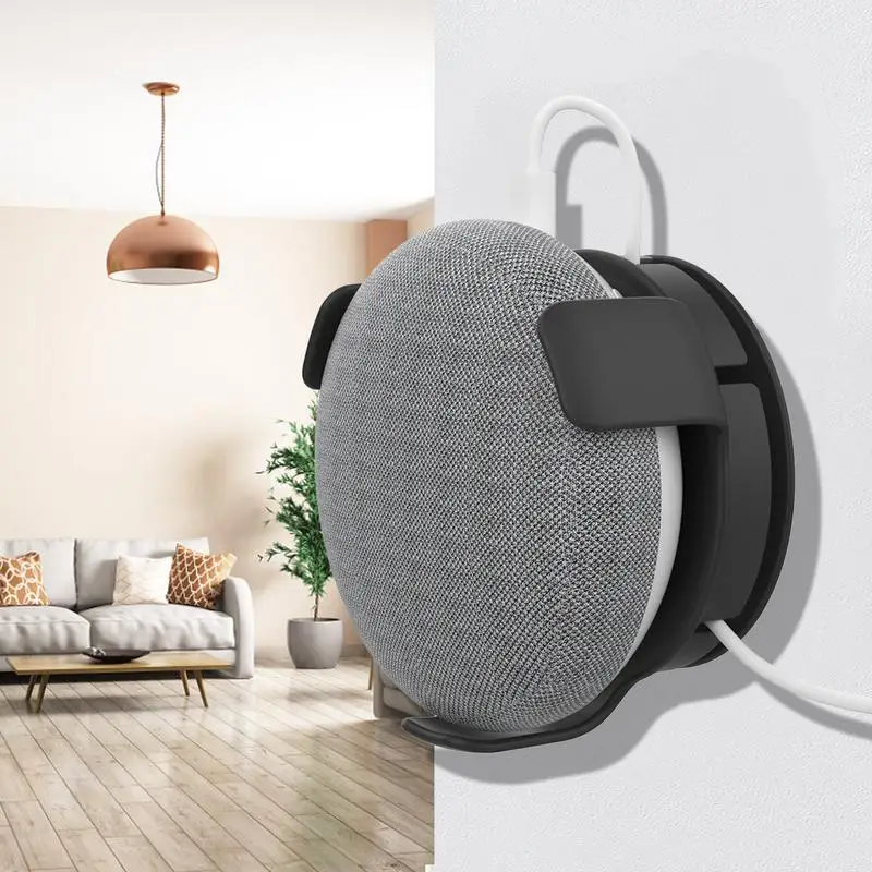 ForGoogle Home Mini Wall Mount Holder Cord Management untuk Google Home Mini Smart Speaker Accessory