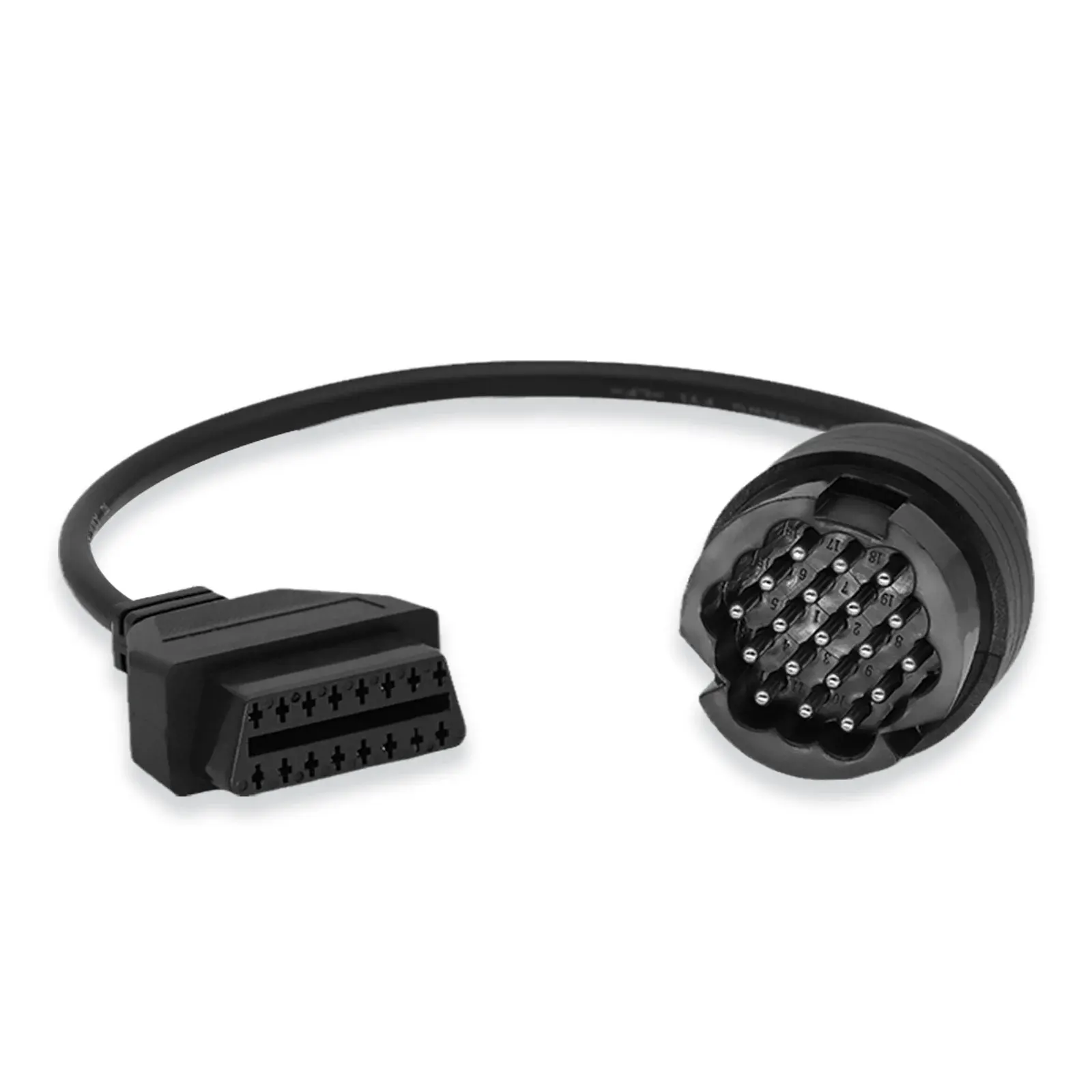 Для Porsche 911 Boxster Cayman Cayenne Macan Panamera 19-контактный диагностический кабель OBD2 19-контактный до 16-контактный диагностический соединительный кабель OBD2