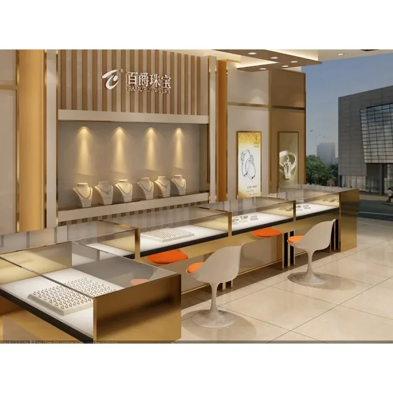 

Customize.Fashionable Jewelry Display Cases Jewellery Display Cabinet Jewelry Shop Furniture Sale