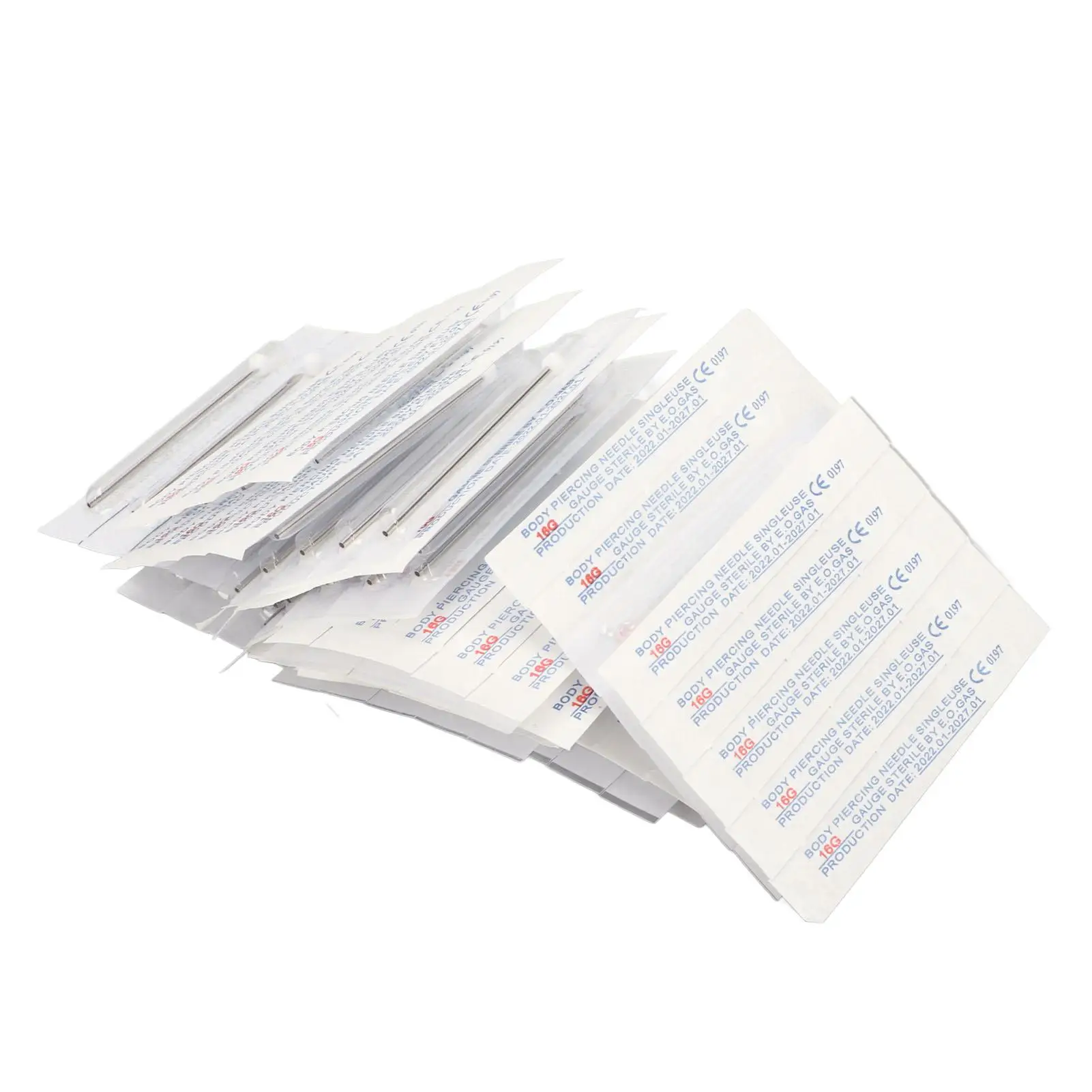 

Одноразовые Иглы для пирсинга тела из нержавеющей стали со скошенным наконечником, 16 г