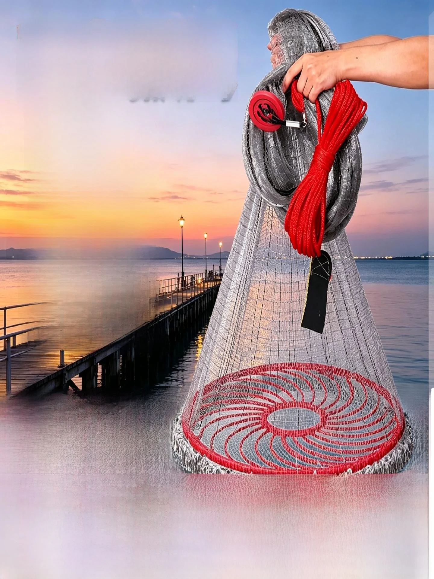 hand-thrown-disk-style-weaving-strong-fishing-net-with-iron-chain-disk-type-casting-net-large-round-weaving-line