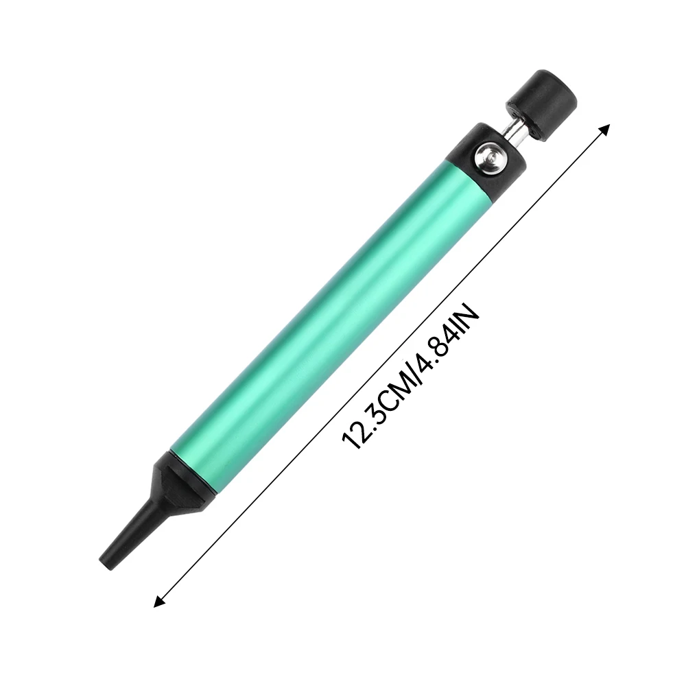 อุปกรณ์ปากกาดูดตะกั่ว DP-366I อะลูมินัมอัลลอยปากกาดูดสูญญากาศปั๊มปากกาดูดตะกั่วขนาดเล็กป้องกันไฟฟ้าสถิตย์เครื่องมือซ่อมบัดกรี