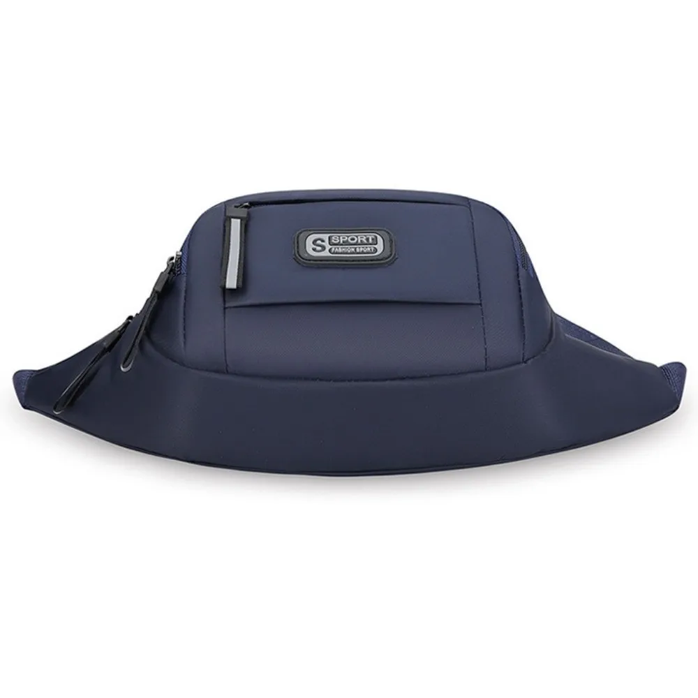 Multi-layer Storage Mobile Waist Bag Large Capacity Wear-resistant Men Chest Bag Multi Functional Adjustable Strap