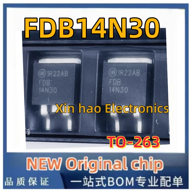 10PCS NEW FDB14N30TM FDB14N30 14N30 MOSFET N-CH 300V 14A D2PAK TO263 MOS Transistor / FDB2532 TO-263 N-CH 79A 150V 2532 MOSFET