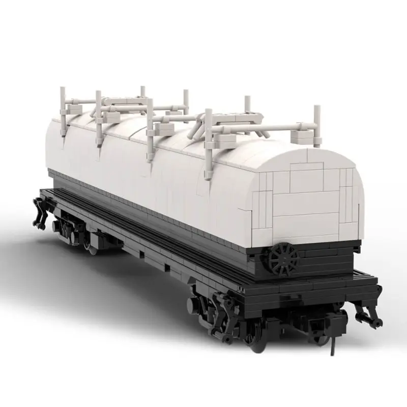 

Custom MOC-137317 Coil Car CNWII Retro Train Model Particle (918 Parts)