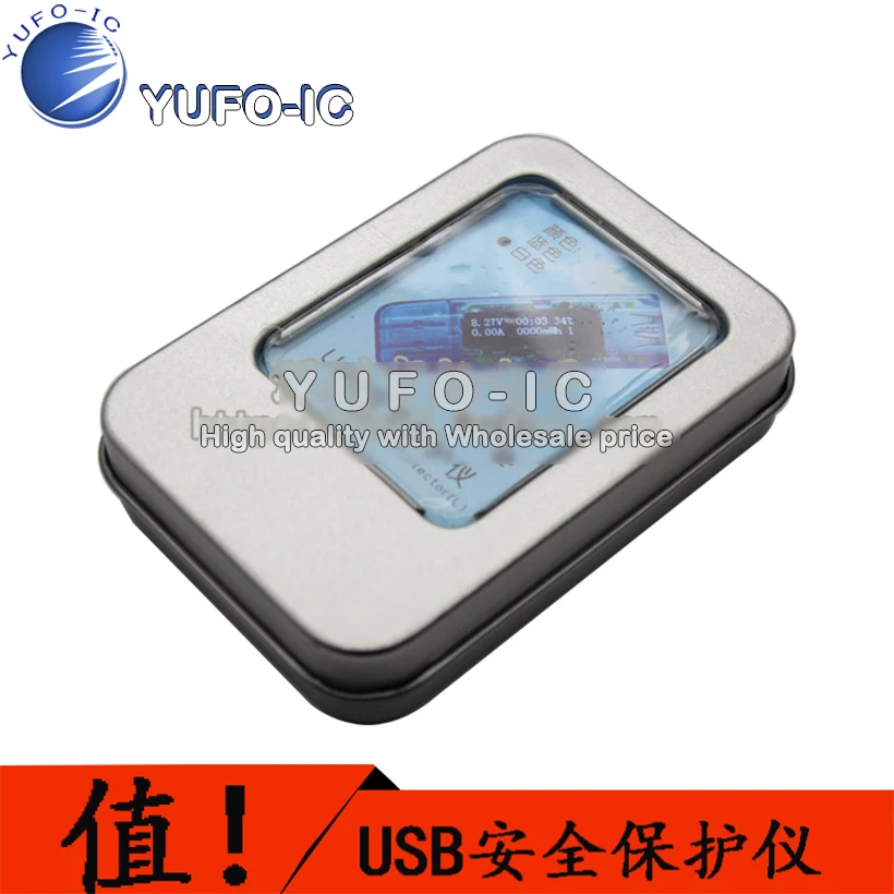 OLED USB 3.0 Voltage Ammeter Overvoltage Overcurrent Protection Device Mobile Phone Charging Protector