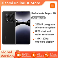 Global Version Redmi Note 14 Pro 5G Smartphone 5G 200MP pro-grade AI camera system IP68 1.5K 120Hz Xiaomi