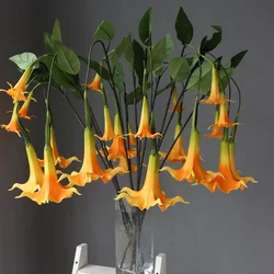 High-end PU Mandala Real Touch Artificial Flowers Wedding Decor Wall Hanging Plant Garden Decoration Home Living Room Floral