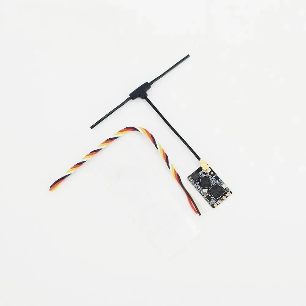 10 peças receptor elrs 915mhz/2.4ghz nano expresslrs com antena tipo t suporte atualização wi-fi para rc fpv transversal drones partsc