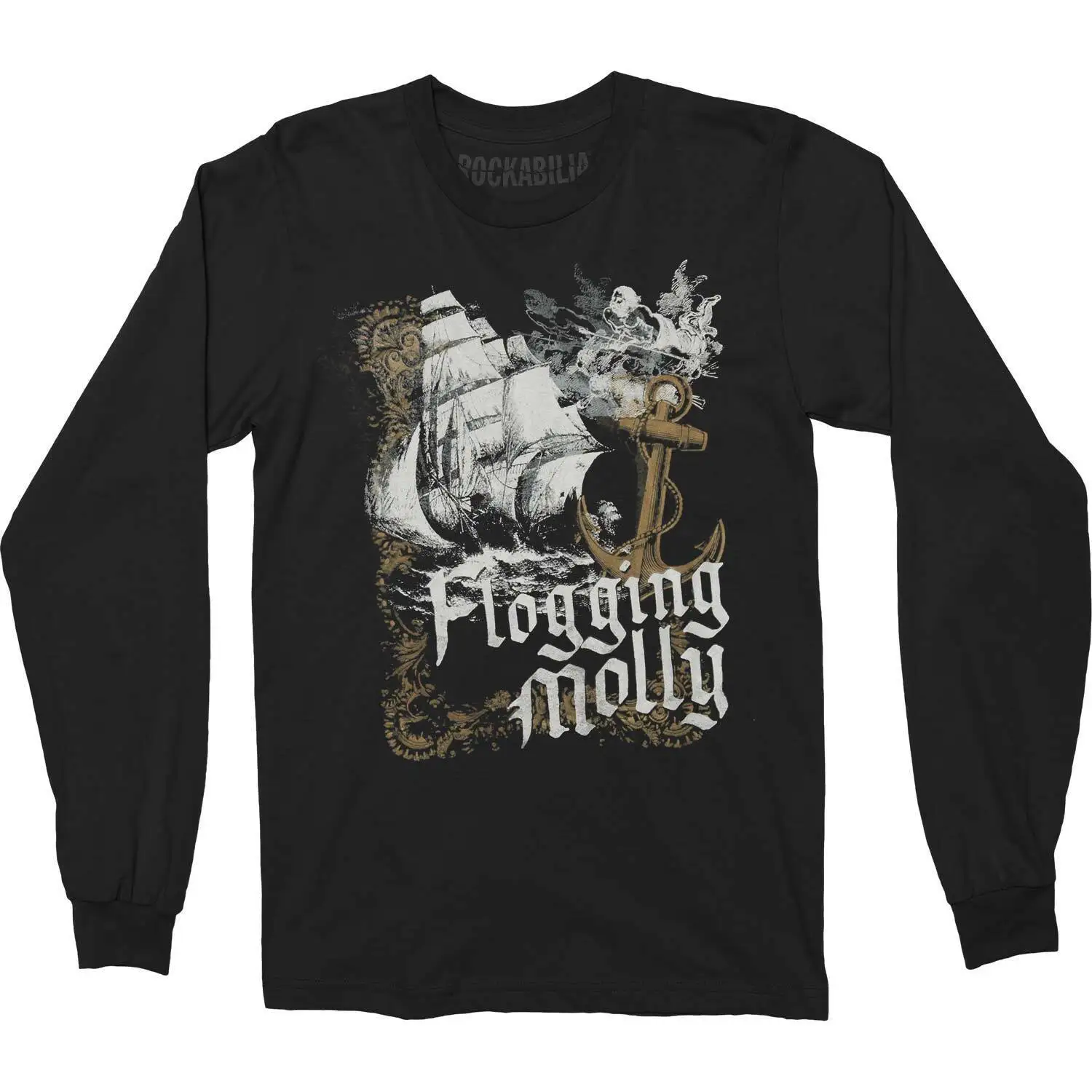 Men's Flogging Molly Long Sleeve Small Black