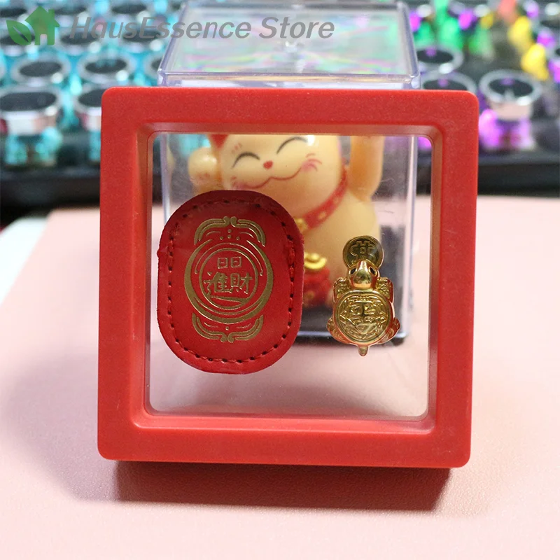 ※Fengshui Lucky Turtle Wallet Charm Money-biting TurtleDecorations Decor With 