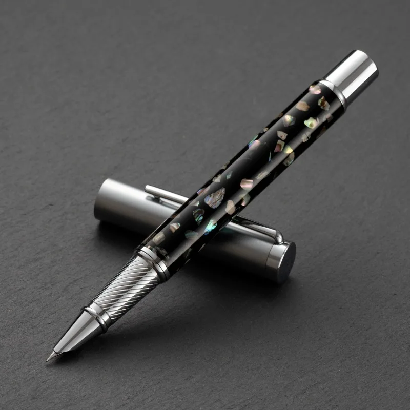 

Metallic Shellac Fountain Pen Student Dark Tip Calligraphy EF F M B 0.38MM 0.5MM 0.7MM 1.0MM Ink Pens for Writing Stationery