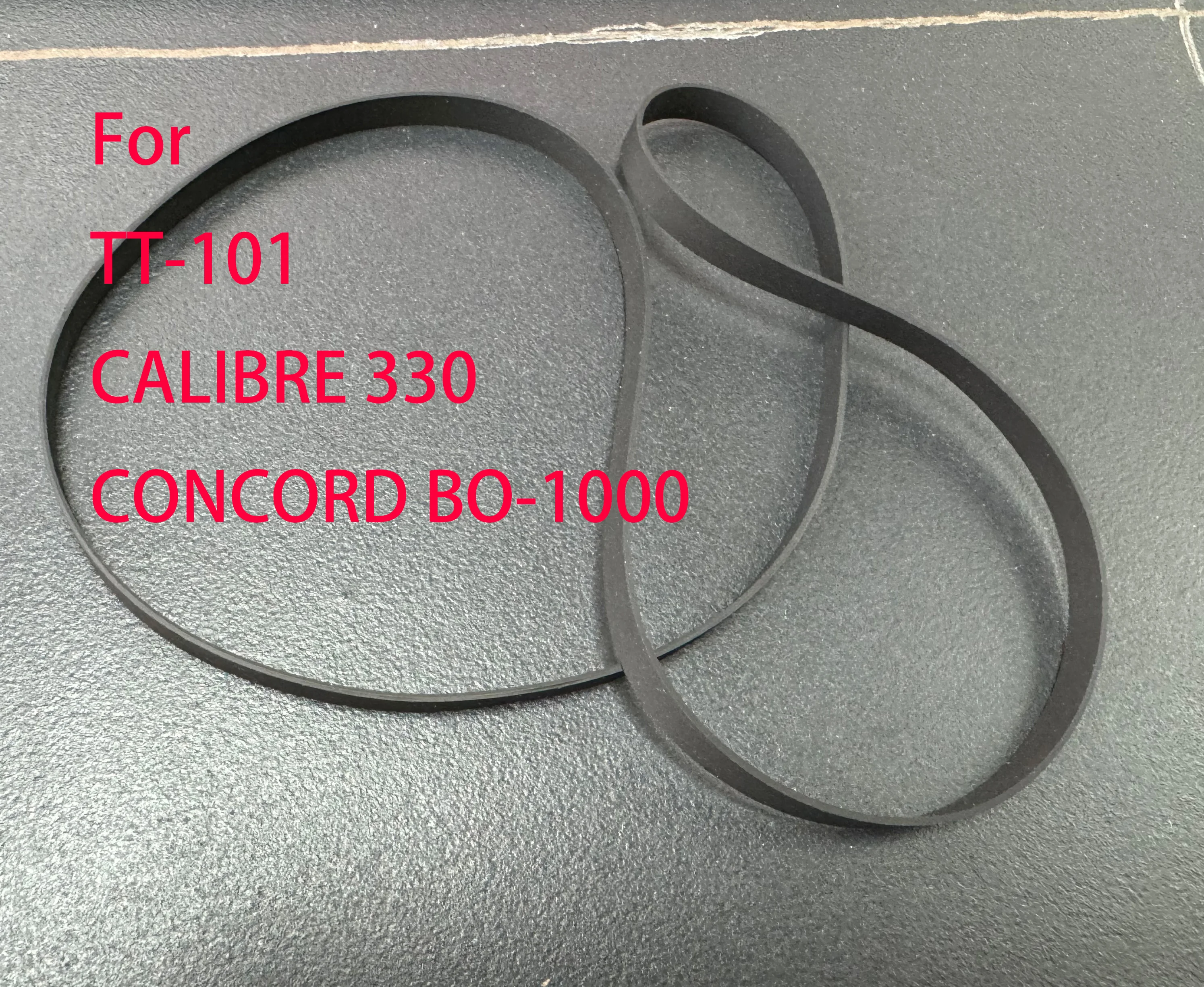 For KLH Turntable Belt TT-101 CALIBRE 330 CONCORD BO-1000 Replacement repair replacement parts