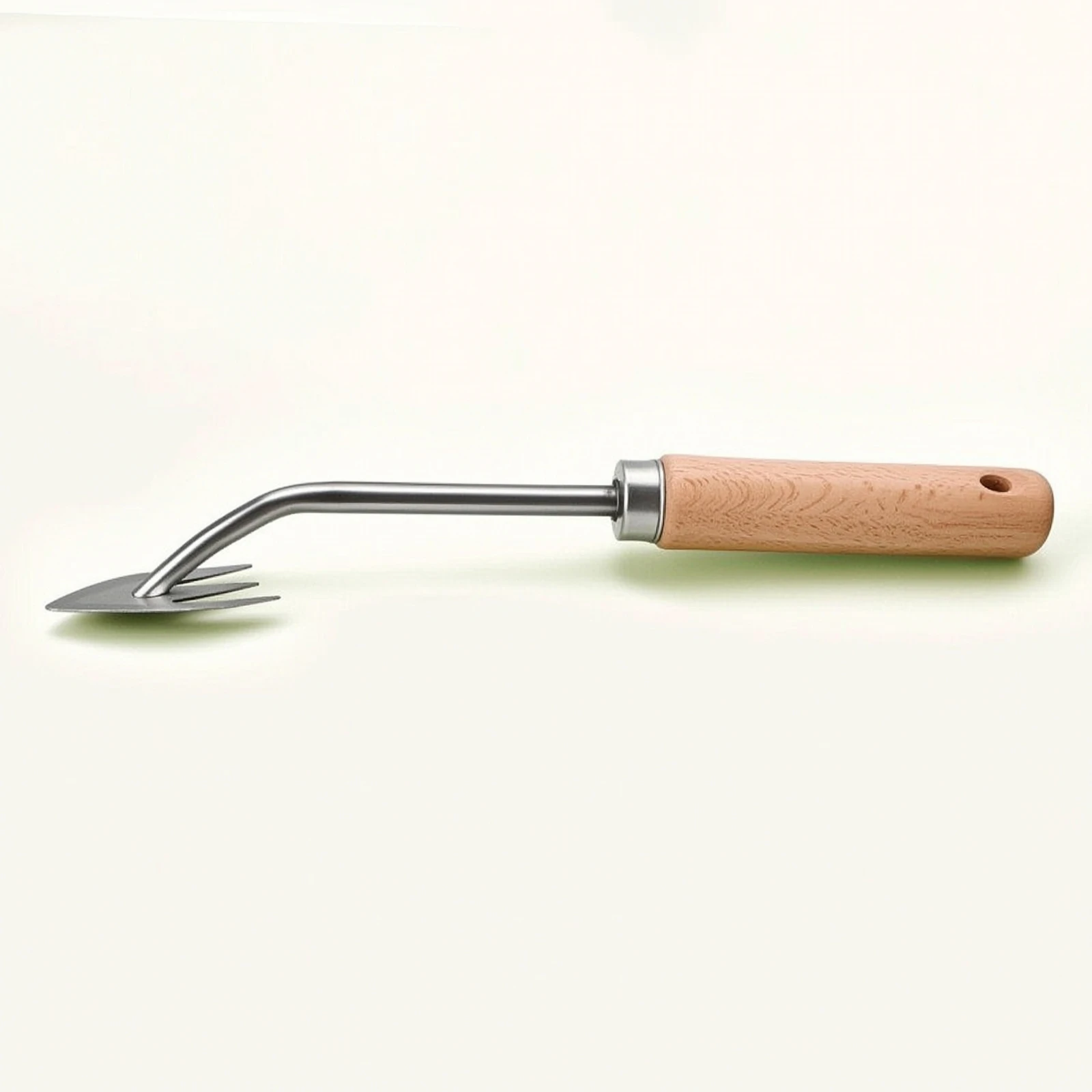 Weeder with Curved Shaft Handheld Hand Weeder Crack Weeding Tool Heavy Duty Crevice Weeding Tool Sturdy for Gardeners, Garden
