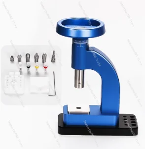 Watch Repair Tool Kit 6175A, Including Cover Lever, Bottom Dismantle, Watch Ring Press, Glass And Band Tools For Watchmakers.