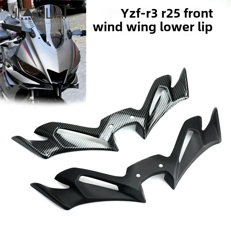 

For Yamaha R3 R25 modified beak fixed wing spoiler broken wing fairway2019-2022 motorcycle accessories