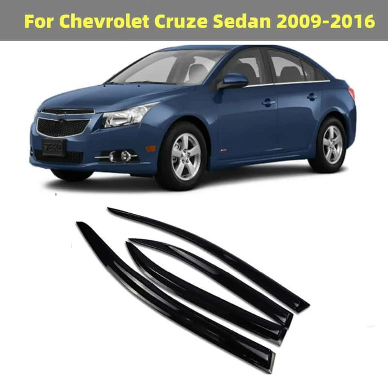 

Автомобильные аксессуары для Chevy Chevrolet Cruze Sedan 2009-2016, оконный козырек, дефлектор, защита от солнца и дождя, защитный козырек, наклейка