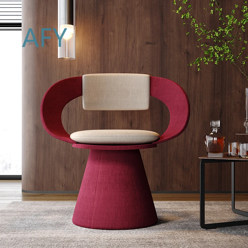 Luxury Rotating Makeup Chair for Home Office Bedroom Dressing Table Living Room Dining Room Study Desk Ergonomic Swivel Stool
