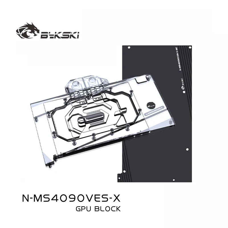 Bykski GPU Block for MSI GeForce RTX 4090 VENTUS 3X 24G OC Video