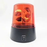 Strobe Car LED Flashing Circular Signal Light Battery Power Ceiling Police Light Warning Lamp For Cargo Truck Vehicle School