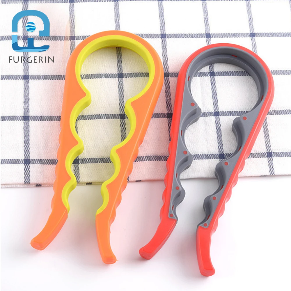 Multifunctional Labor-Saving Jar Opener Non-slip Handle Kitchen Tools for Bottle Opening
