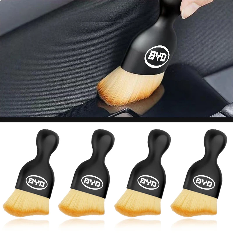 

Car Interior Cleaning Brush Air Conditioner Outlet Cleaning Tool for BYD Atto 3 Act 3 Tang F3 E6 Dmi Yuan Plus Song Plus Ev F0