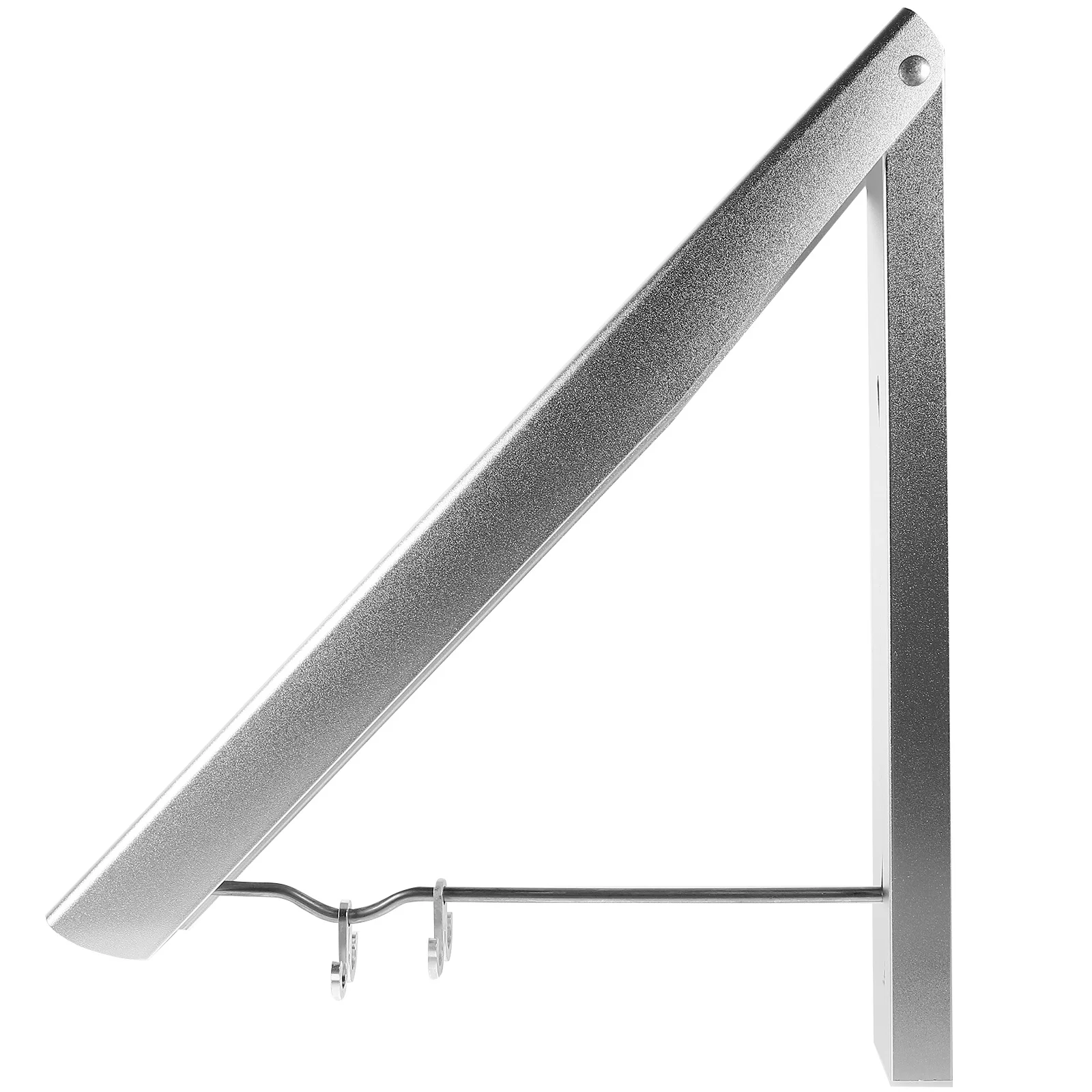 

Space Saving Wall Mount Drying Rack Foldable Clothes Hanger Heavy Load Bearing for Home Bathroom Laundry Utility