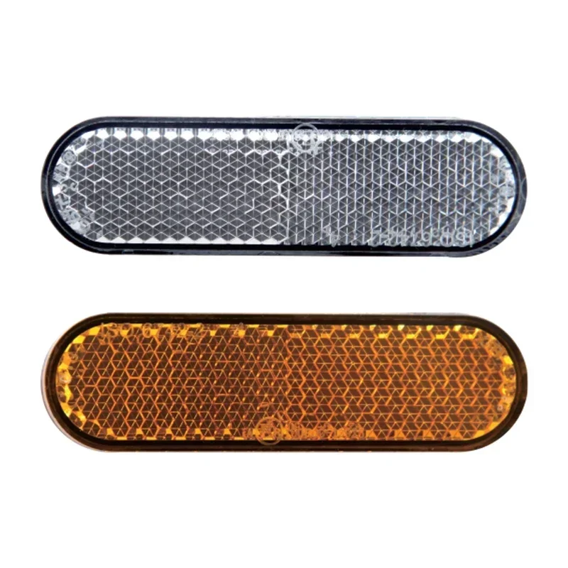 Enhance Safety with Small Amber/White/Red Reflective Round Reflectors for Scooters