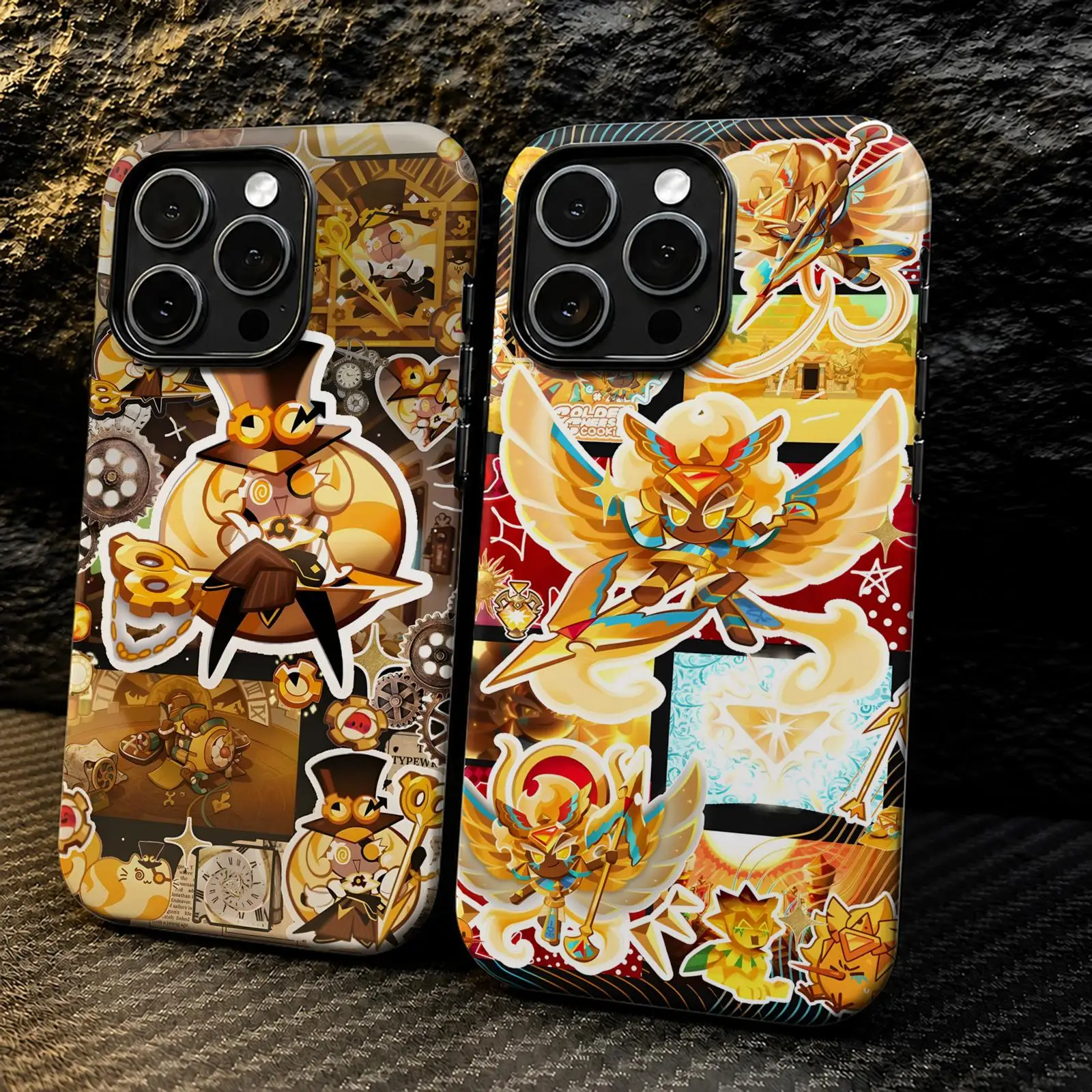 Video Game C-CookieRun Kingdom Phone Case For IPhone 17 16 15 14 13 12 11 Pro Max Air 2-in-1 Dual-Layer Back Protective Cover