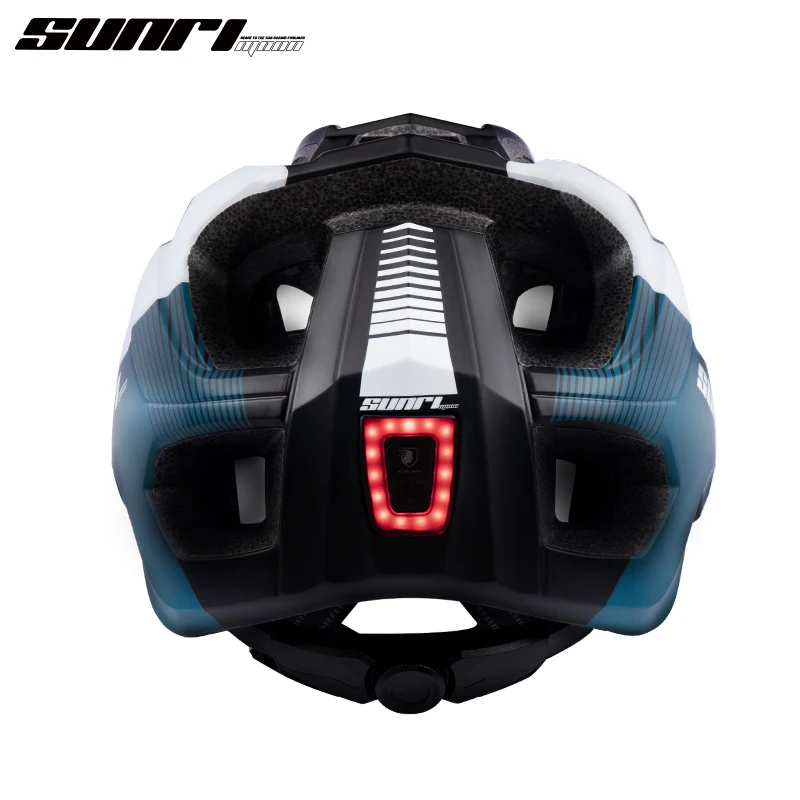 SUNRIMOON kask kolarstwo wiele kolorów szosowe Capacete MTB USB Led Light kask rowerowy z osłoną przeciwsłoneczną dla mężczyzny kobiety 54-61cm