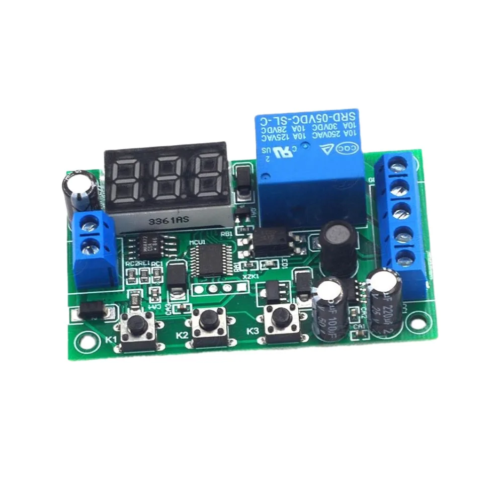 

DC5V 12V 24V 7-30V Current Detection Relay Module Digital Display Overcurrent Alarm Switch Controller Motor Stall Protect Relay