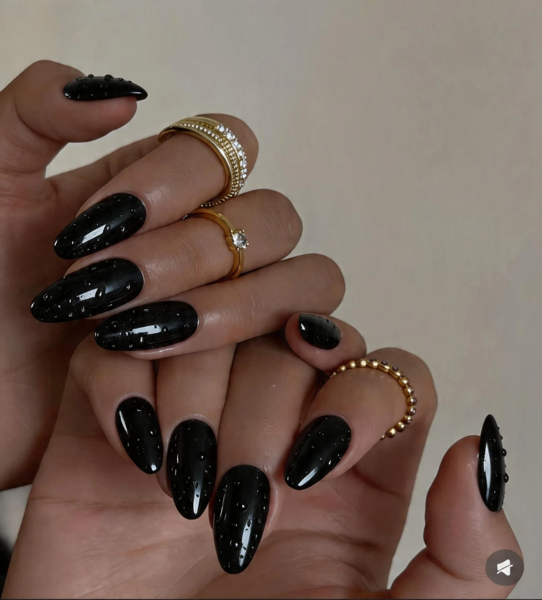 

Beyad water drops raindrops effect Nail Art Decoration