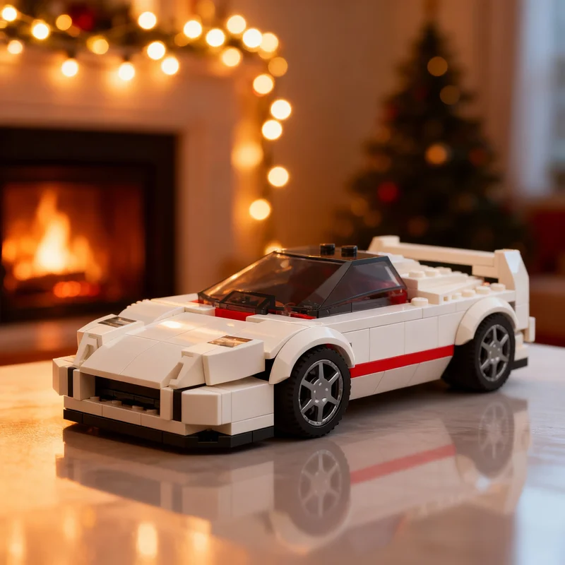 

205 деталей MOC City Champions: конструктор, модель для сборки, рождественский подарок, игрушка для творчества и развития детей