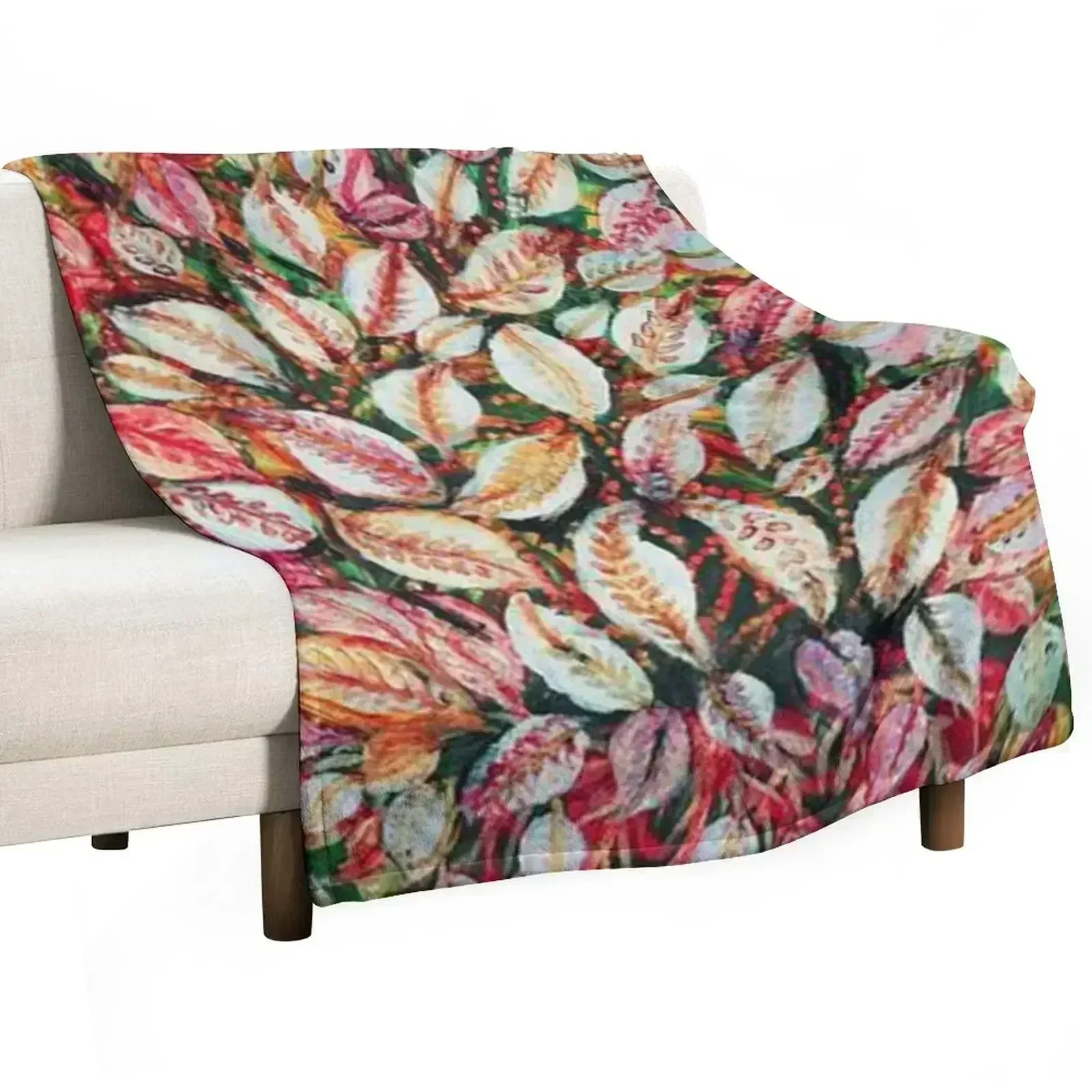 Favourite Artist - Seraphine Louis - Feuilles Throw Blanket Weighted blankets ands Blankets